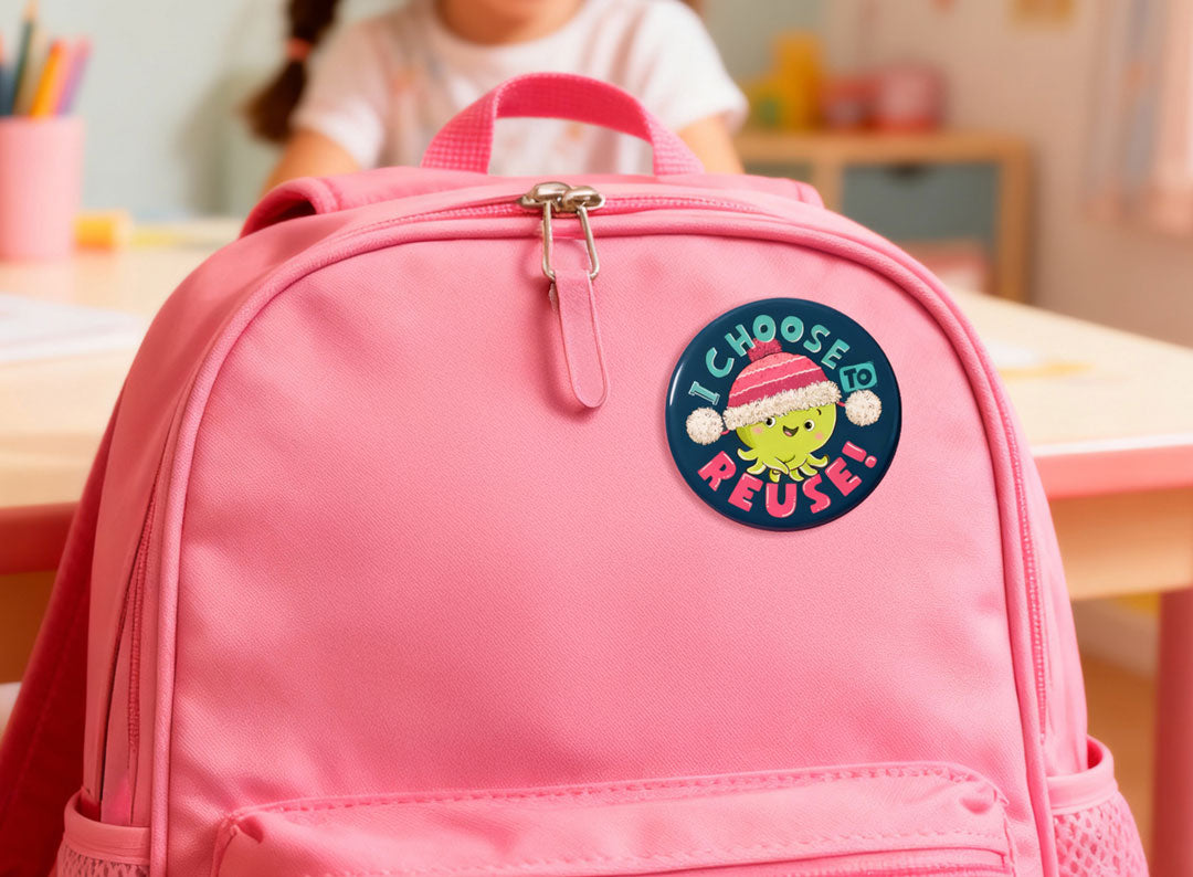 Badge - I choose to reuse (Navy Blue)