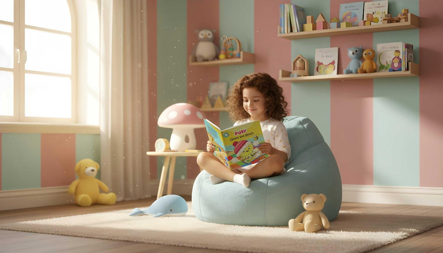 Potli – Potli Cleans the Beach