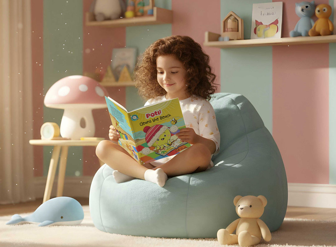 Potli – Potli Cleans the Beach