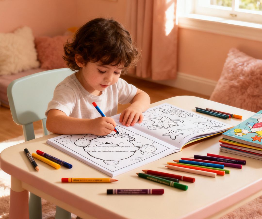 Potli The Octopus Coloring Book with Stickers