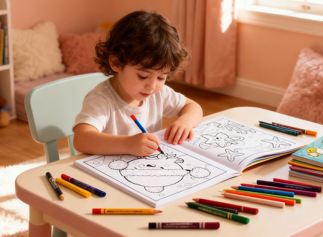 Potli The Octopus Coloring Book with Stickers