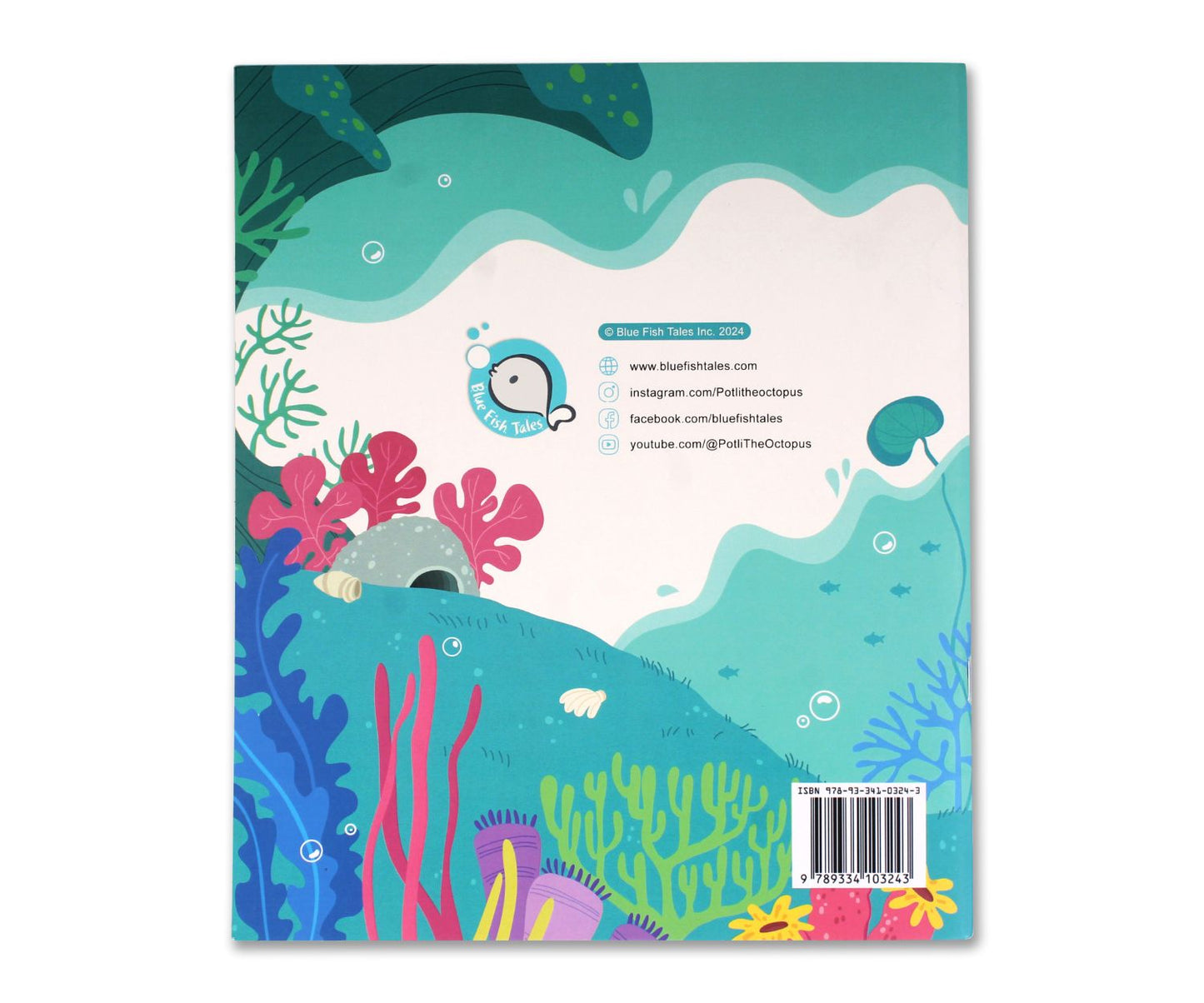 Potli The Octopus Coloring Book with Stickers