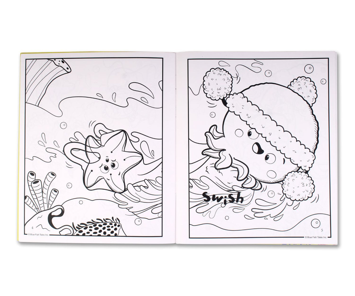 Potli The Octopus Coloring Book with Stickers