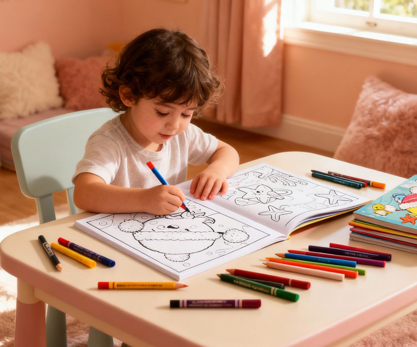 Potli The Octopus Coloring Book with Stickers