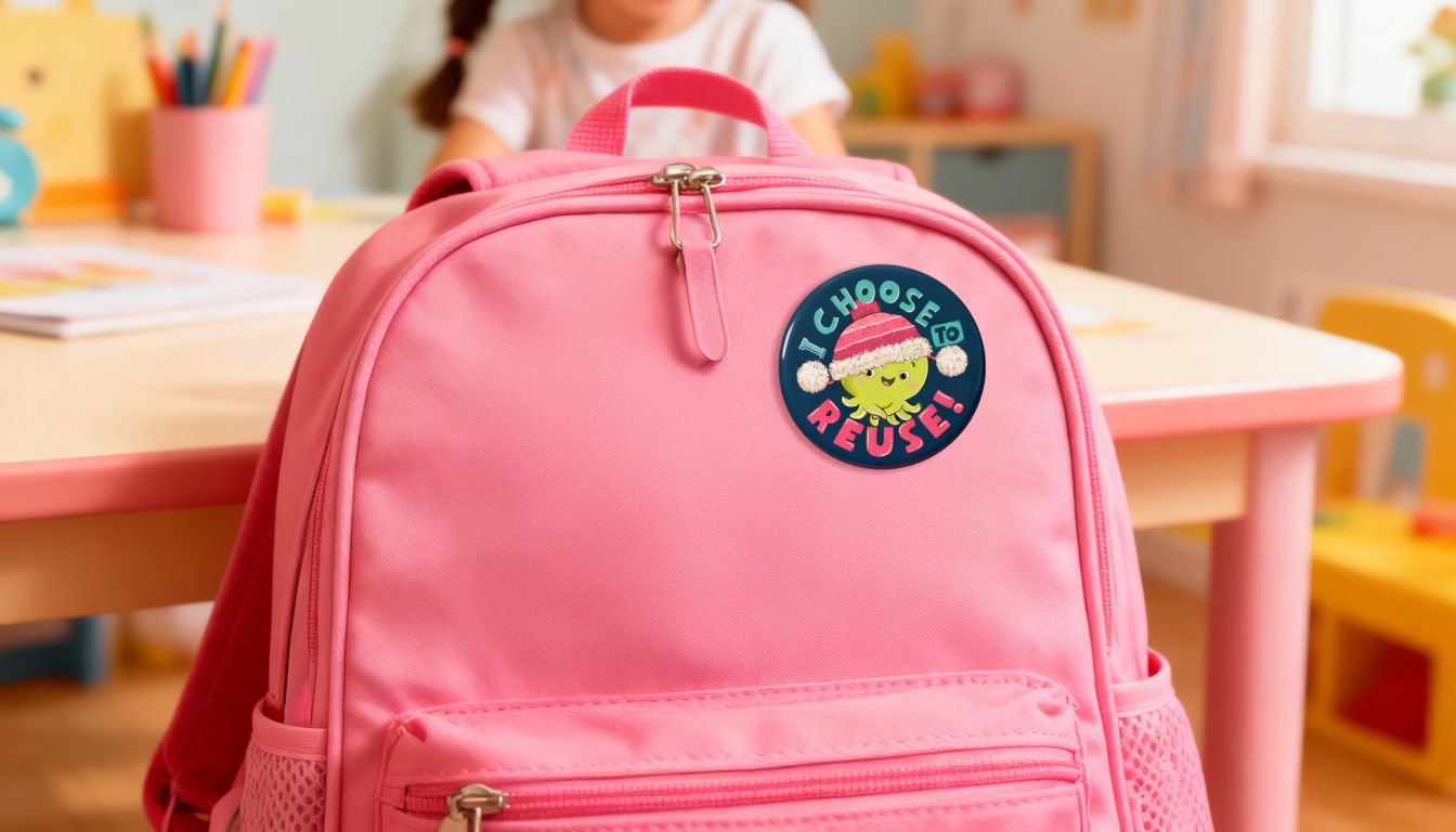 Badge - I choose to reuse (Navy Blue)